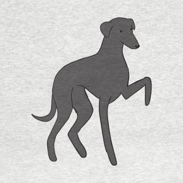 italian greyhound by Mayarart